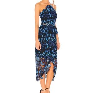 ELLIATT | Times Dress in Blue Multi NWT